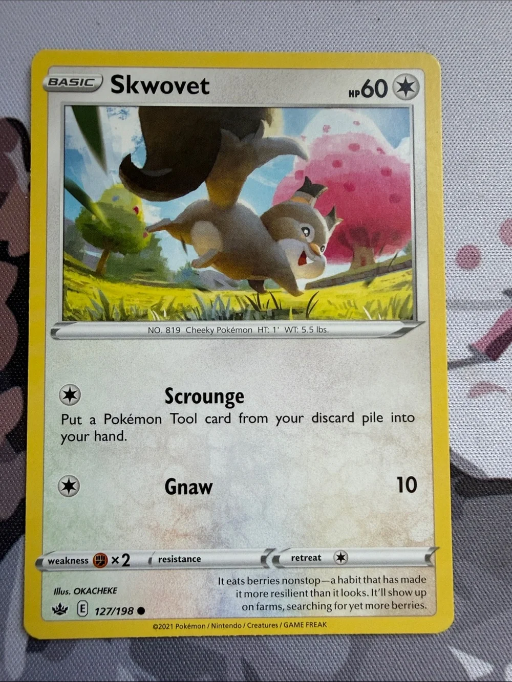 Skwovet & Greedent Collection Lot | 4 Pokémon Cards | ✨5/$25✨